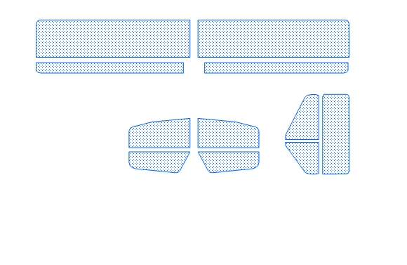 Sail set for Phantom X1 drawing CAD